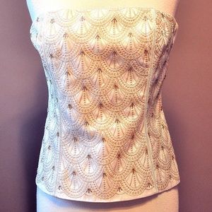 White House Black Market Boustier Size 8